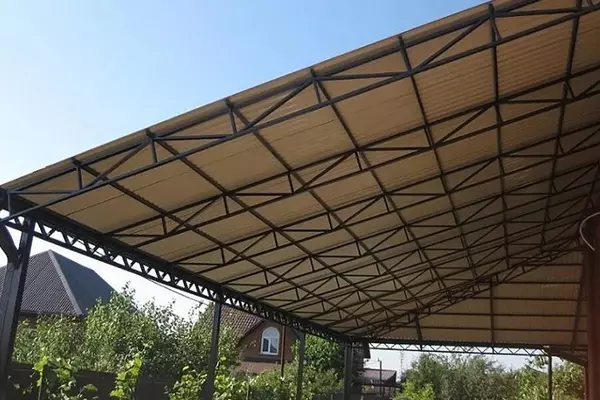 Односкатные навесы в Высоцке